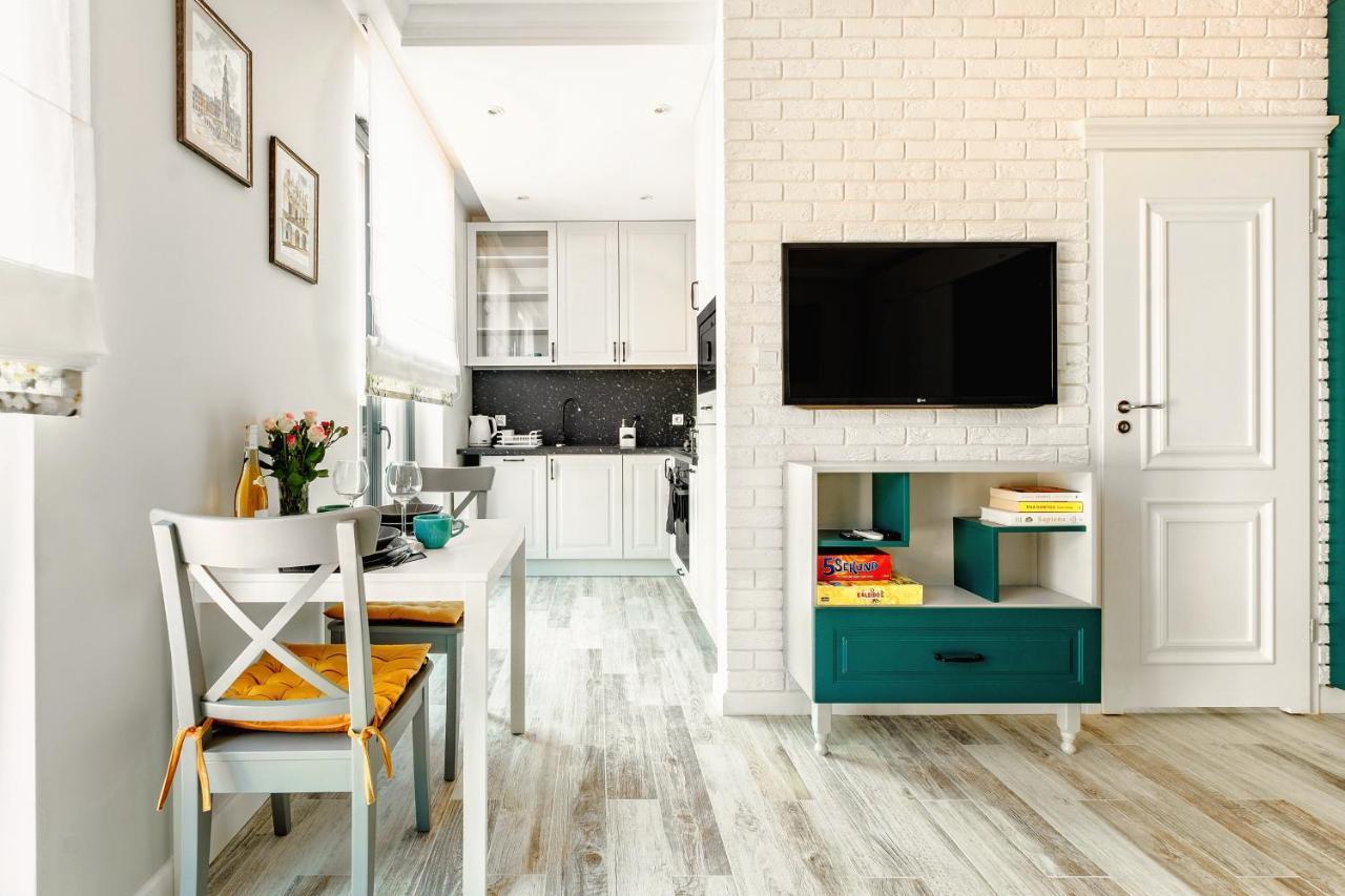 Apartament Turkusowy Zamość Buitenkant foto