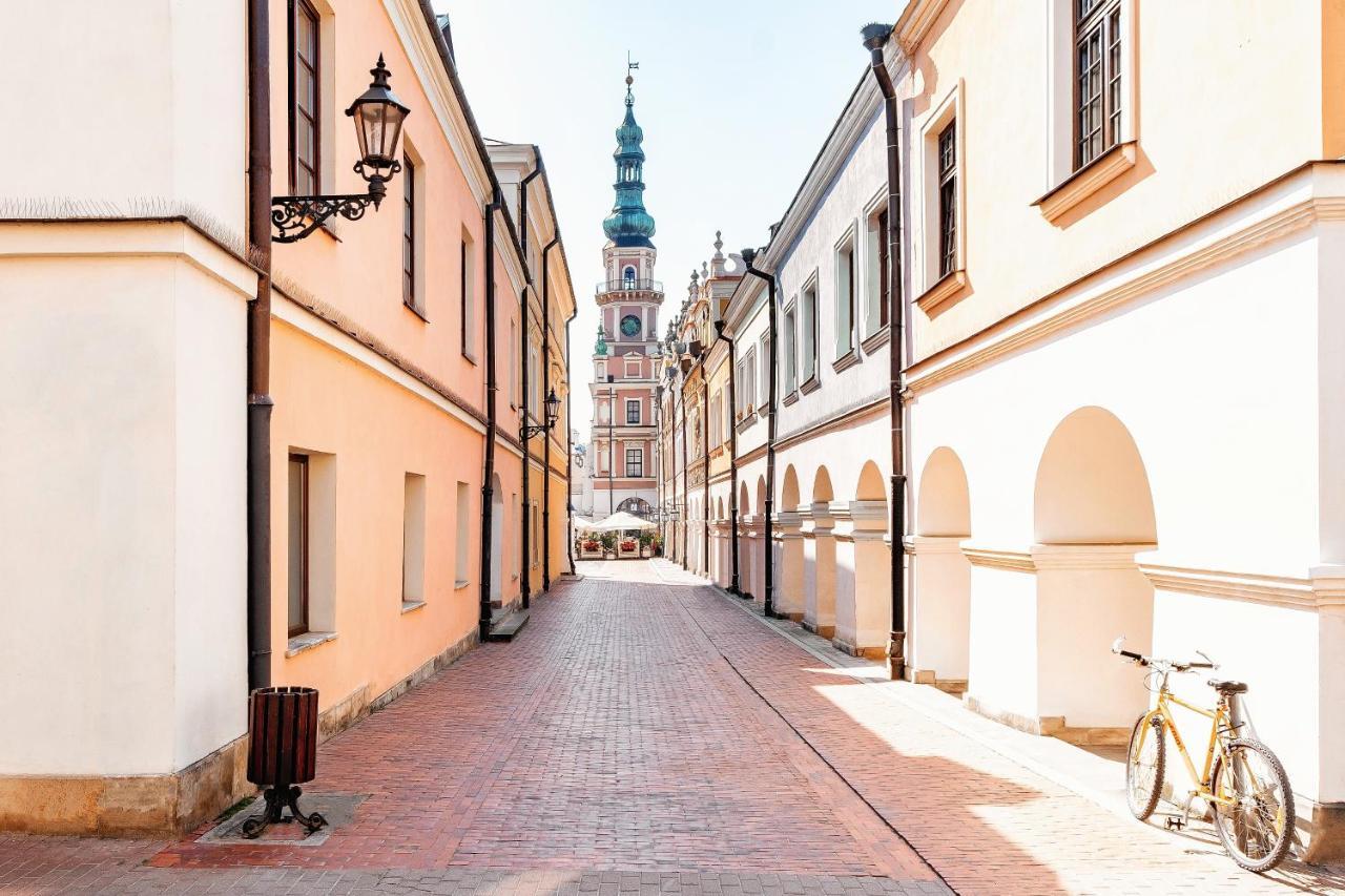 Apartament Turkusowy Zamość Buitenkant foto