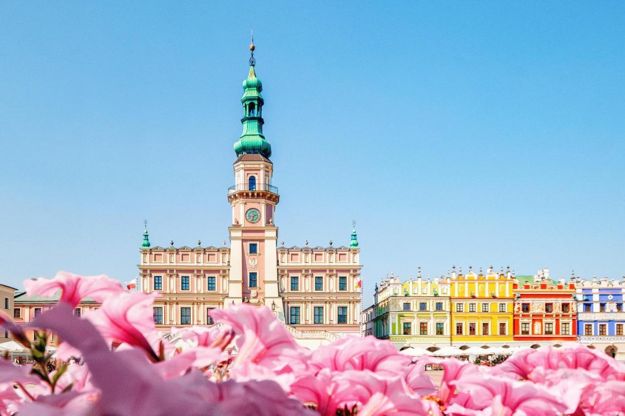 Apartament Turkusowy Zamość Buitenkant foto