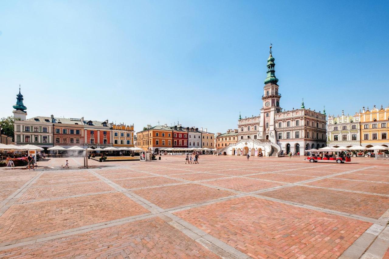 Apartament Turkusowy Zamość Buitenkant foto